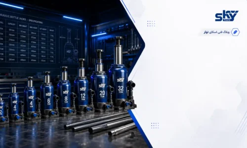 خرید انواع جک های روغنی اسکای تولز